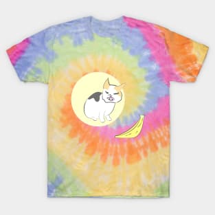 Smudge cat vs banana kitten meme T-Shirt